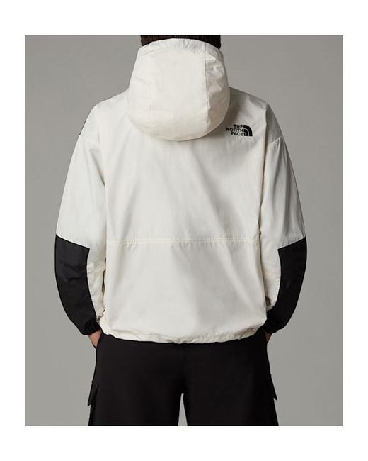 The North Face Black Contrast Panelled Hooded Jacket
