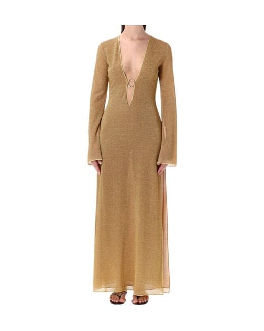 Oseree Natural Oséree Lumiere Long-Sleeved Kaftan