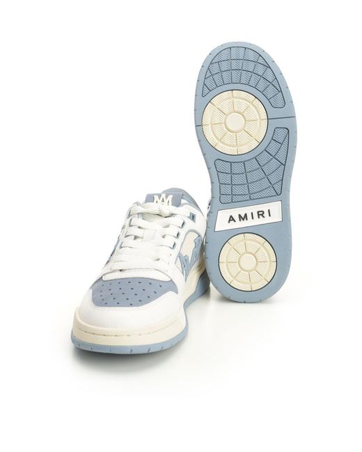 Amiri White Lace-Up Sneakers for men