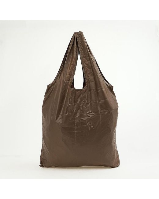 NANGA Brown Foldable Handbag for men