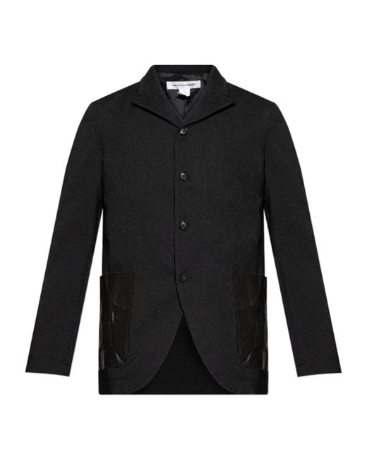 Comme des Garçons Black Long Sleeve Blazer for men