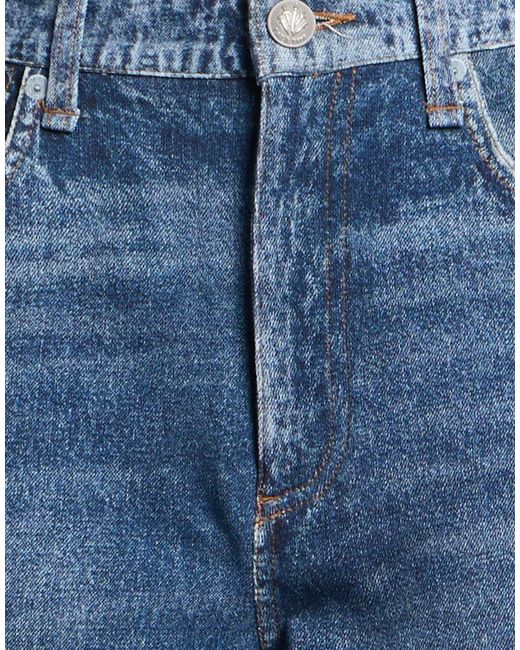 Rag & Bone Blue Loose Denim Trousers