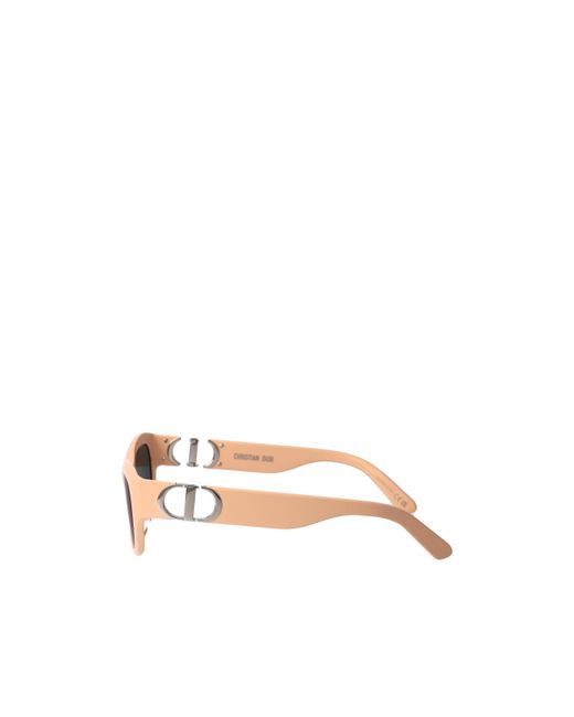 Dior Pink Eyewear 30Montaigne B5U Butterfly Frame Sunglasses