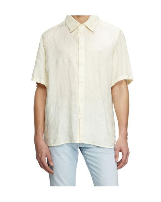 DIESEL White S-Uccle-A Shirt for men