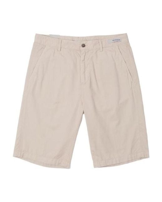 Paul & Shark White Straight Shorts for men