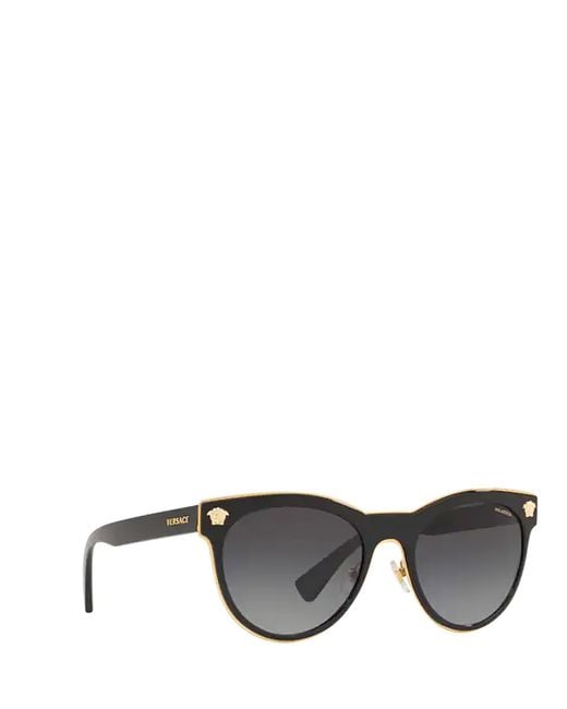 Versace Multicolor Eyewear Medusa Motif Embellished Sunglasses