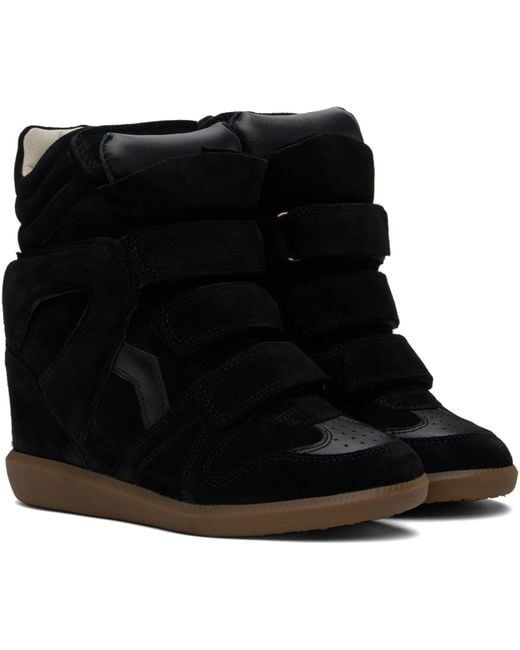 Isabel Marant Black Bekett Sneakers