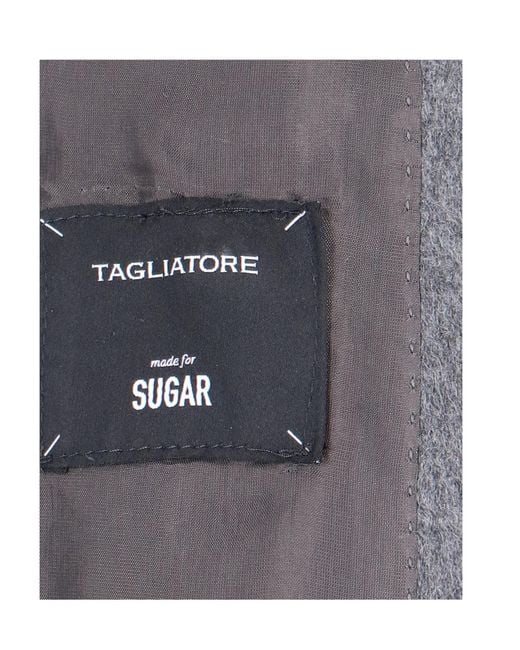 Tagliatore Gray Jamine Double-Breasted Cashmere Blazer