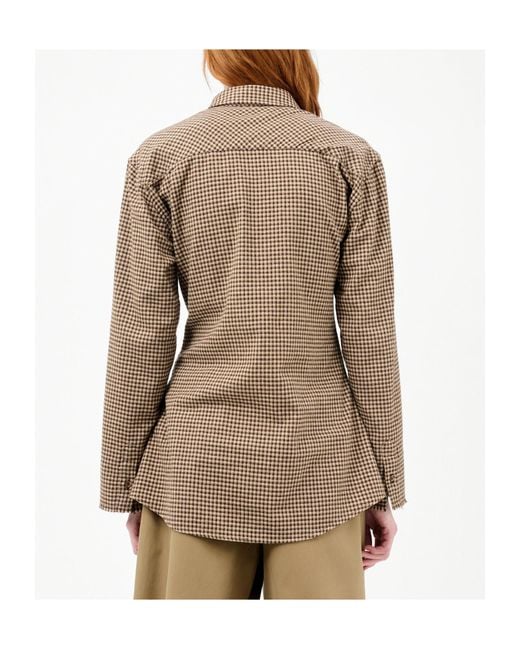 Our Legacy Brown Daisy Shirt