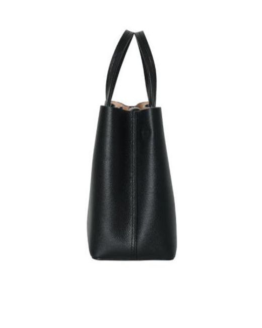 Tory Burch Black Double-Handled Shoulder Bag