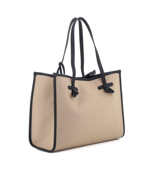Gianni Chiarini Natural Logo Shoulder Bag
