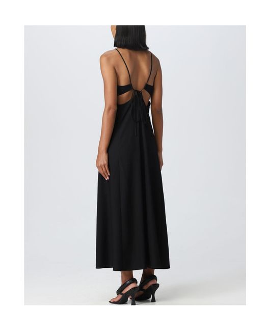 Proenza Schouler Black Backless Dress