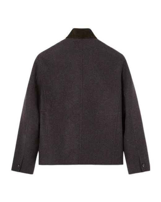 Loro Piana Black Juan Blouson for men