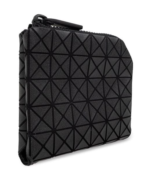 Issey Miyake Black Geometric Wallet for men