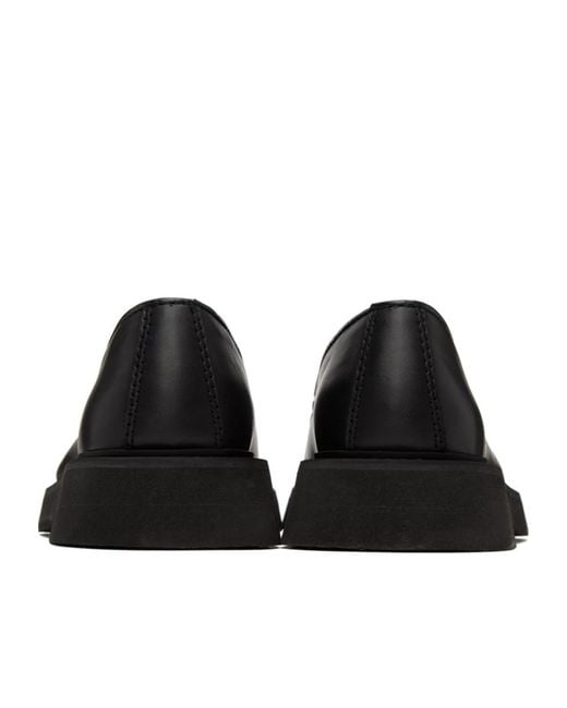 A.P.C. Black Leather Loafers