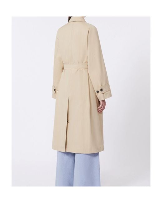 Weekend by Maxmara Natural Wkddiva Belted Raincoat