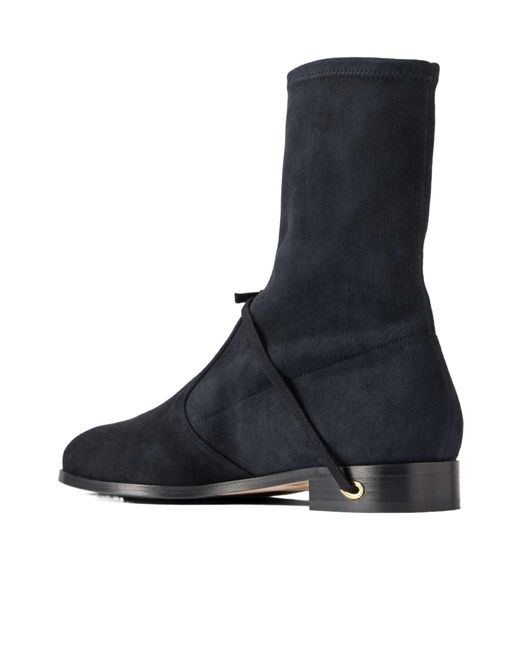 JENNIFER CHAMANDI Black Suede Ankle-Boots
