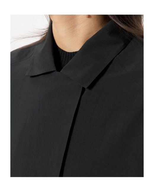 Veilance Black Nitra Sl Trench Coat