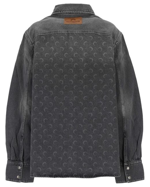 MARINE SERRE Gray Shirts