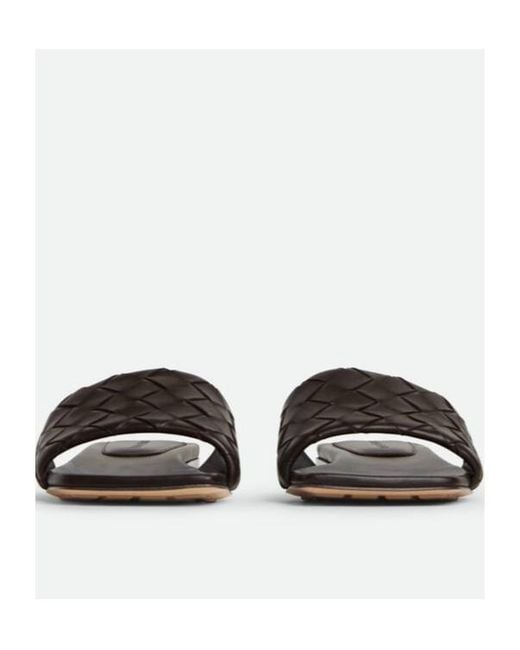 Bottega Veneta Brown Parco Flat Mule