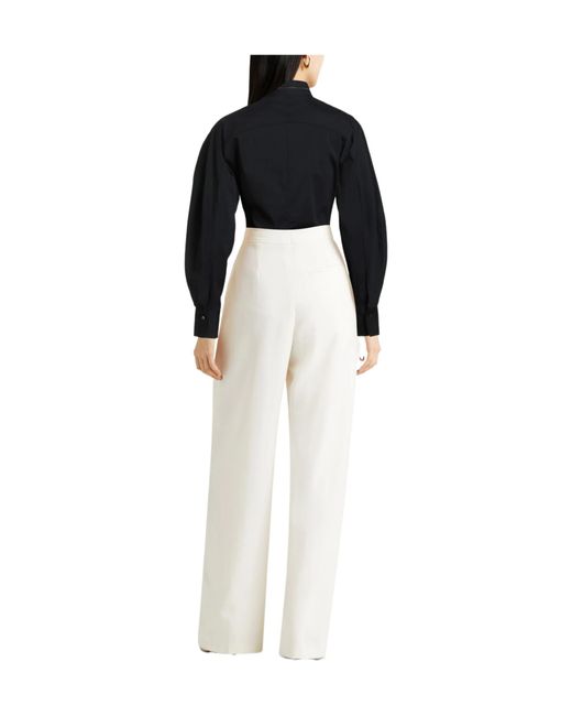 Brunello Cucinelli Black Solid Color Blouse