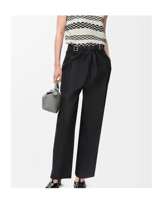 Loewe Black Belted Trousers