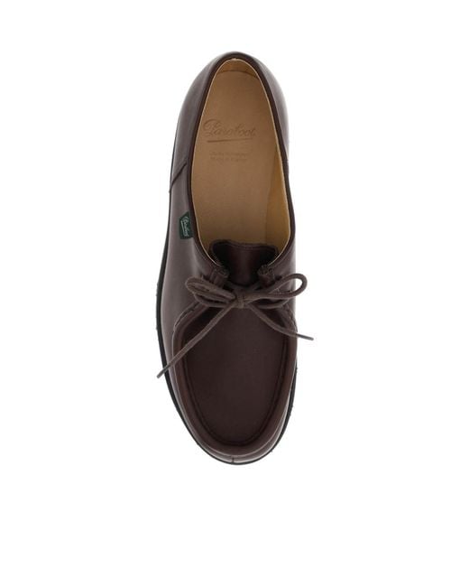 Paraboot Brown Lacing Casual Shoes for men