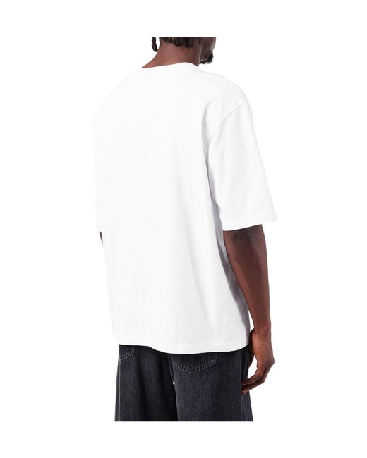 DSquared² White Oversized Shortsleeve Tee for men