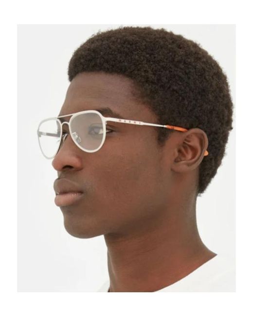 Marni Natural Geometric Flat Mirror for men