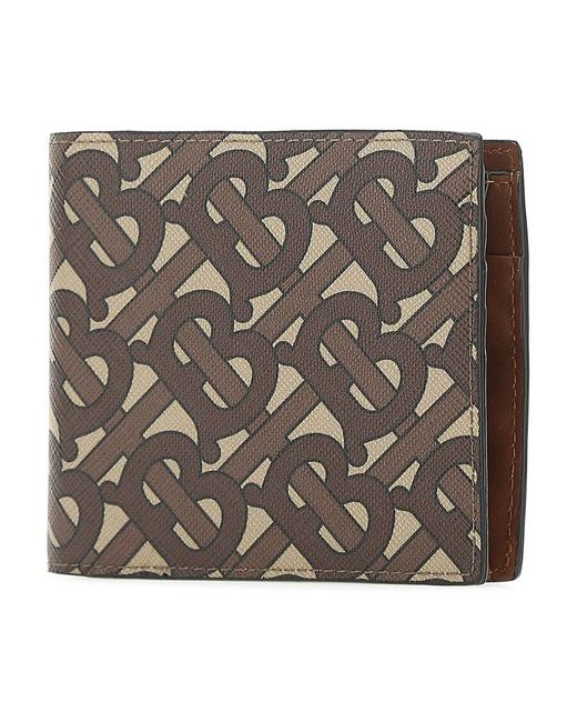 Burberry Multicolor Monogram Print Wallet for men