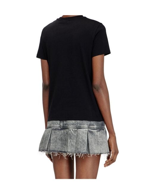 DIESEL Black Logo T-Shirt