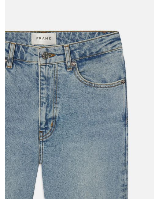 FRAME Blue Belt Loop Jeans