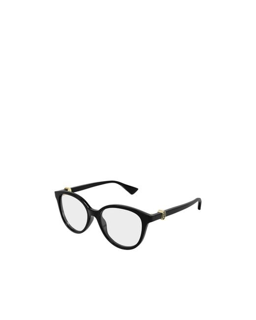 Cartier White Square Frame Glasses
