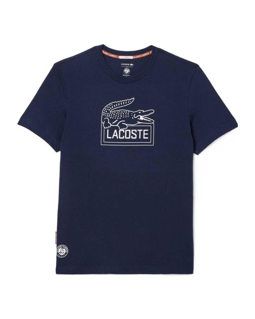 Lacoste Blue Shortsleeve Tshirt for men
