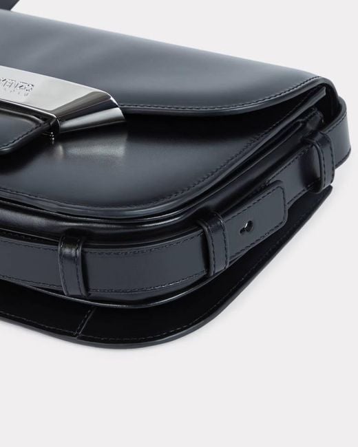 KENZO Black Ribbon' Leather Bag