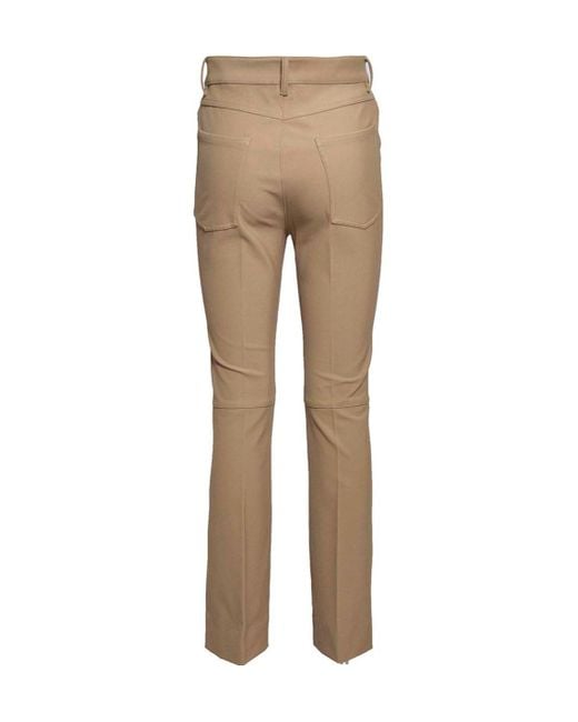 Max Mara Natural 'S Tabarin Mid-Rise Bootcut Trousers