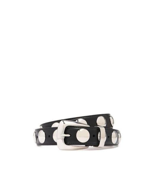 Khaite White Midwaist Belt
