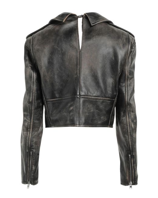 Marni Black Solid Color Jackets