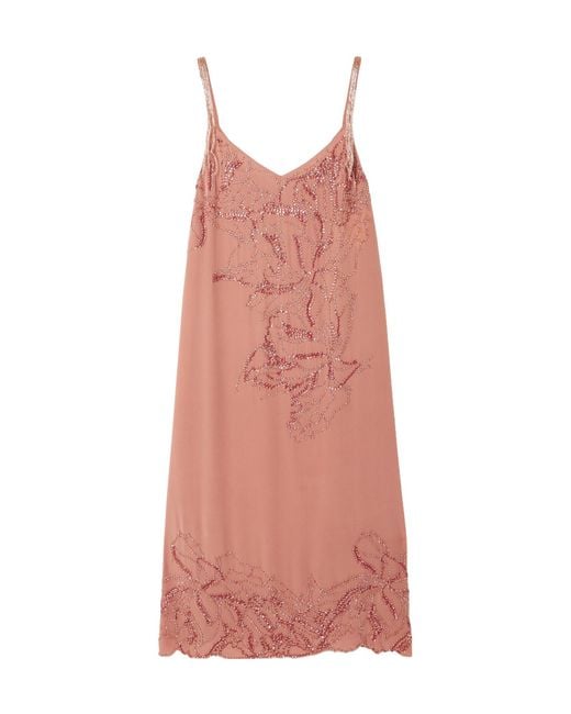 Dries Van Noten Pink Sleeveless Dress
