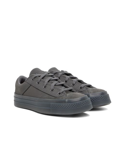 Converse Gray Lace-Up Low-Top Sneakers