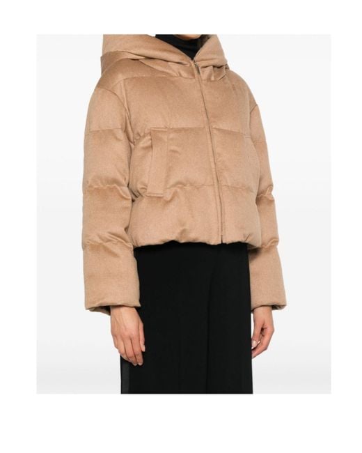 Max Mara Natural The Cube Padded Hooded Jacket
