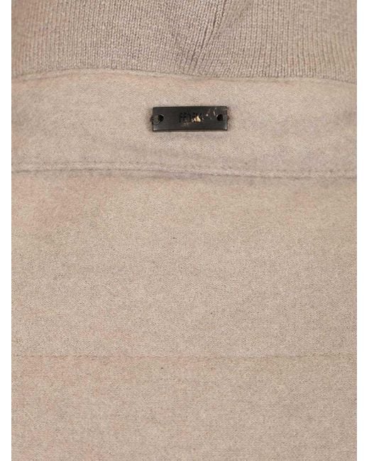 Fedeli Natural Corvara Quilted Gilet for men
