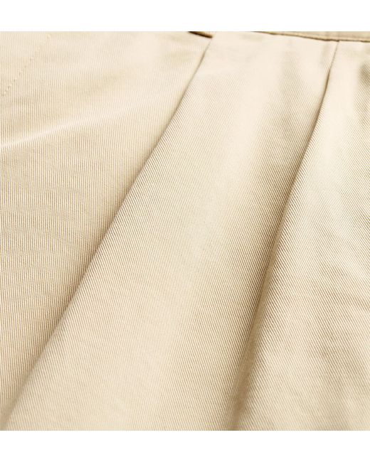 Dior Natural Pleated Chinos for men