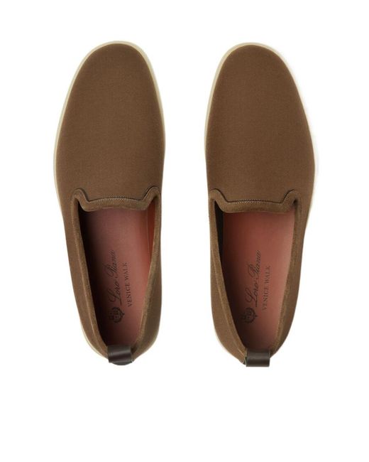 Loro Piana Brown Venice Walk The Gift Of Kings Loafer for men