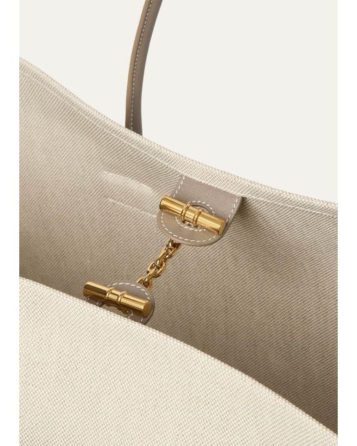 Loro Piana Natural Ghiera Shopper Large