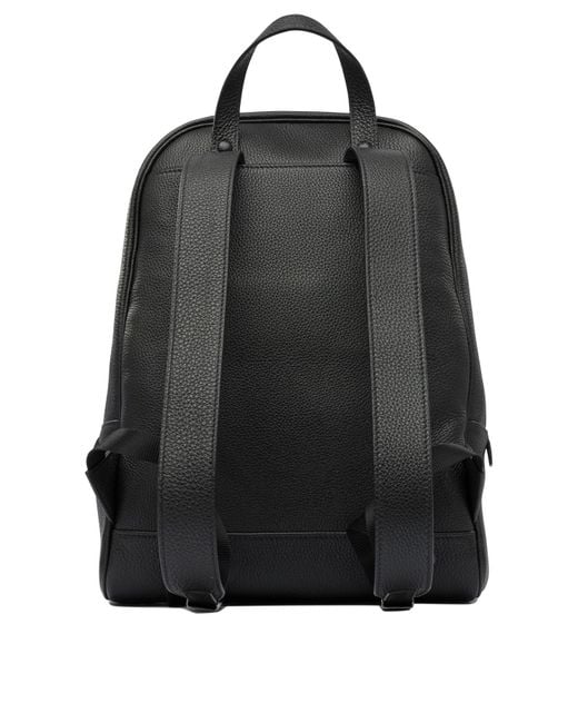 Prada Leather Backpack in Black for Men | Lyst UK