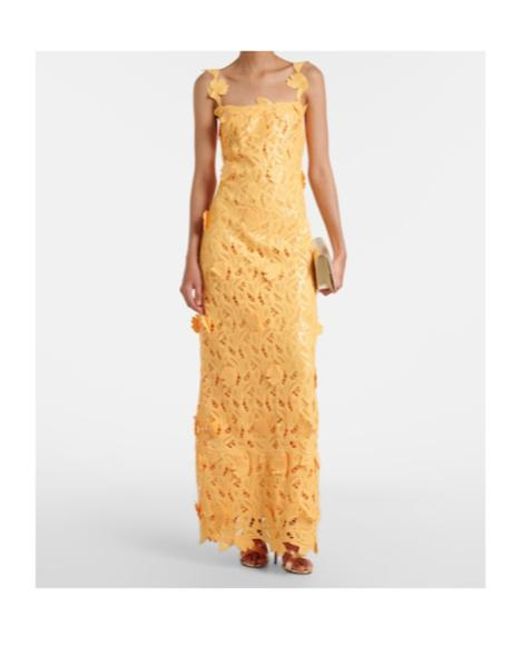 Jonathan Simkhai Metallic Marenna Broderie Anglaise Sequined Gown