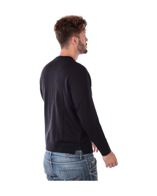 Emporio Armani Red Logo Sweater for men
