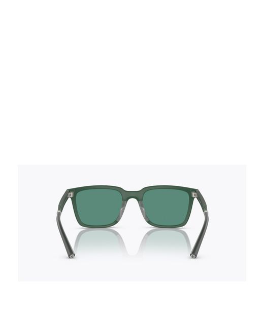Oliver Peoples Green X Roger Federer Mr. Federer Square-Frame Sunglasses for men