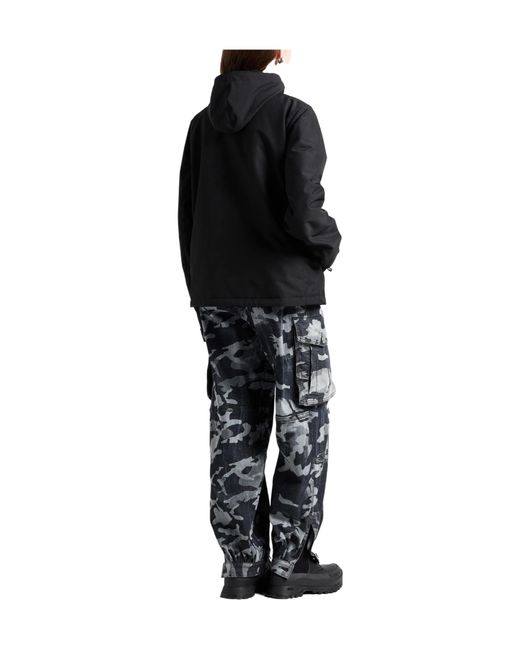 Balenciaga Black Minimalist Hooded Jacket